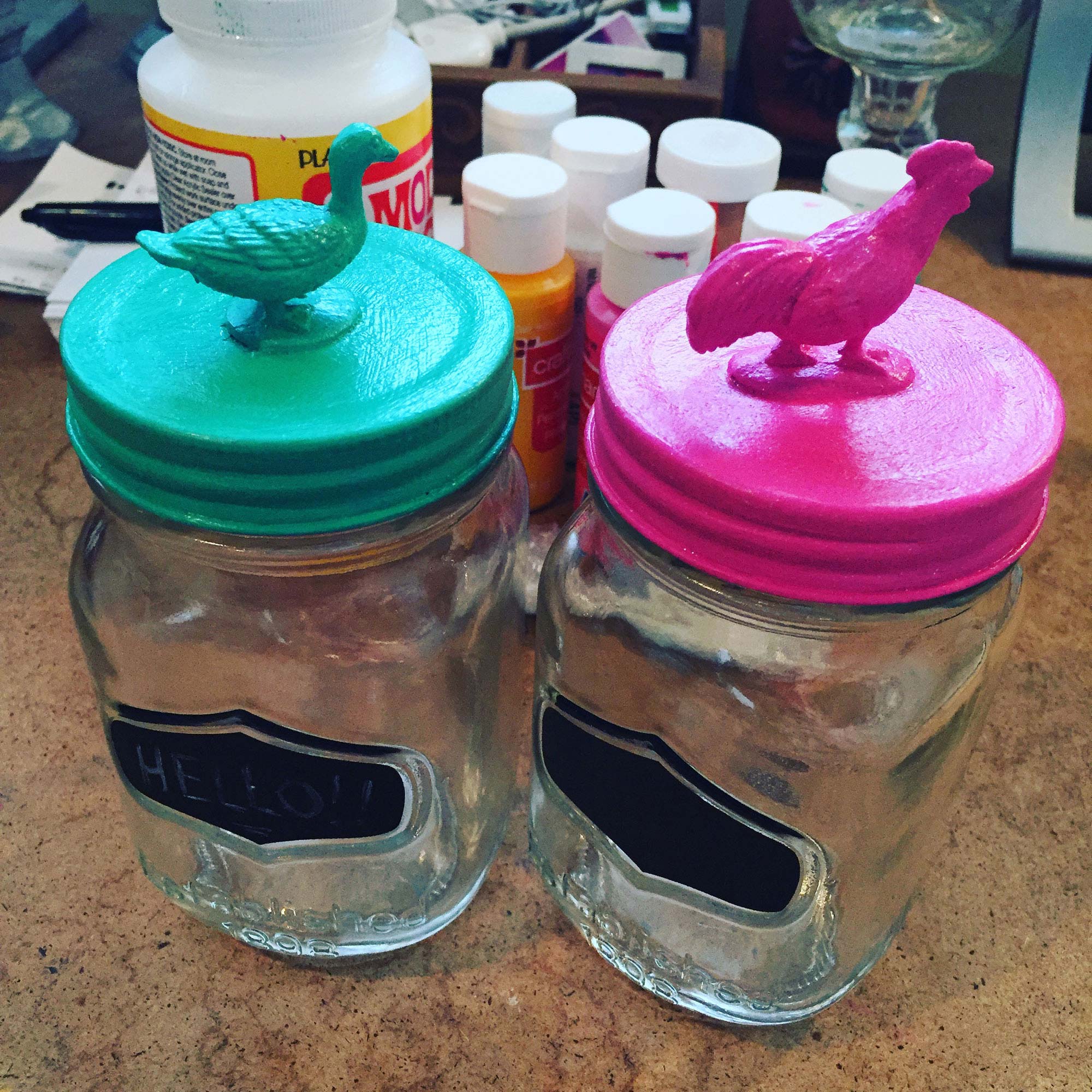 DIY: Mason jar storage | Crafting with Crap