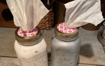 DIY: Mason jar tissue holder